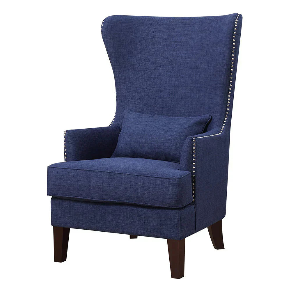 Elegant long Back Millie Accent Chair in in wourant