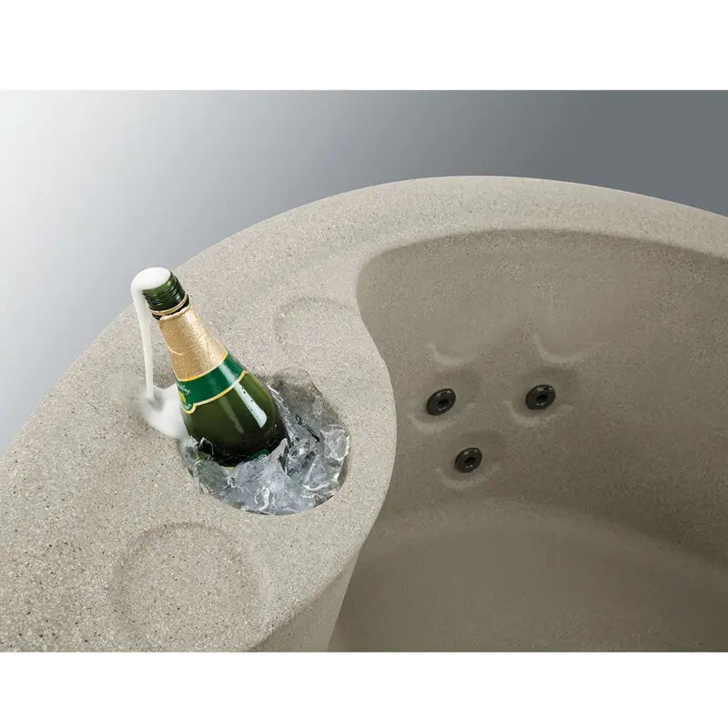 Lifesmart Spas 4 Person 13 Jet Oval Plug And Play Hot Tub wourant