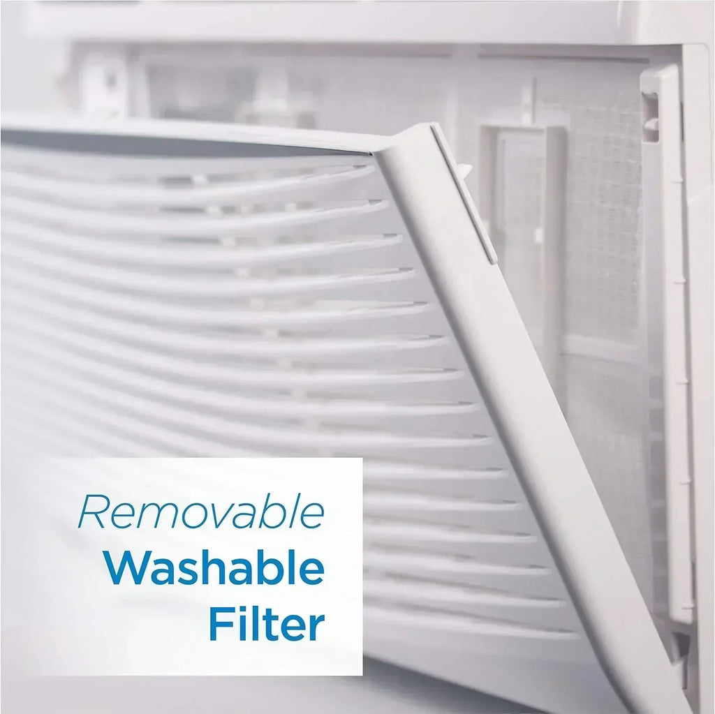 BLACK+DECKER Window Air Conditioner 5000 BTU Cools Up to 150 Square Feet AC Mechanical Controls wourant