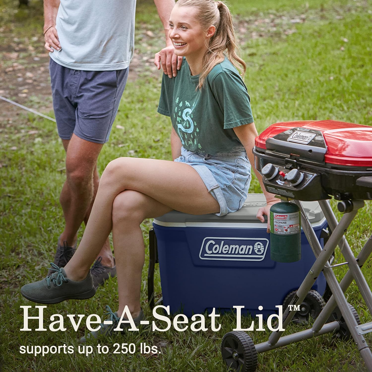 Coleman Insulated Portable Rolling Cooler with Wheels, Leak-Proof Outdoor Hard Cooler, Keeps Ice for Up to 5 Days, 100 Quart wourant