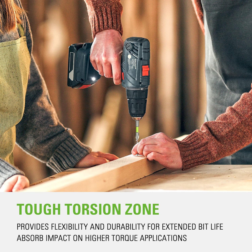 24V Brushless Cordless Drill and Impact Driver,Power Tool Combo Kit Included 1/2”Drill & 1/4”Hex Impact Driver and (2) Batteries, Fast Charger, 2 pcs Drill Bit Set & Bag wourant