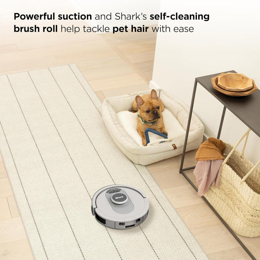 Robotic vacuum cleaner Voice Control Robot Vacuum with Matrix Clean Navigation, Home Mapping, 60-Day Capacity, XL Self-Empty Base for Homes with Pets, Carpet & Hard Floors wourant