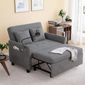Sleeper Sofa Bed, 3 in 1 Convertible Sleeper Couch Bed Pull Out, Small Loveseat Sofa, Futon Sofa Bed Full Size, 46" Velvet Love Seat wourant