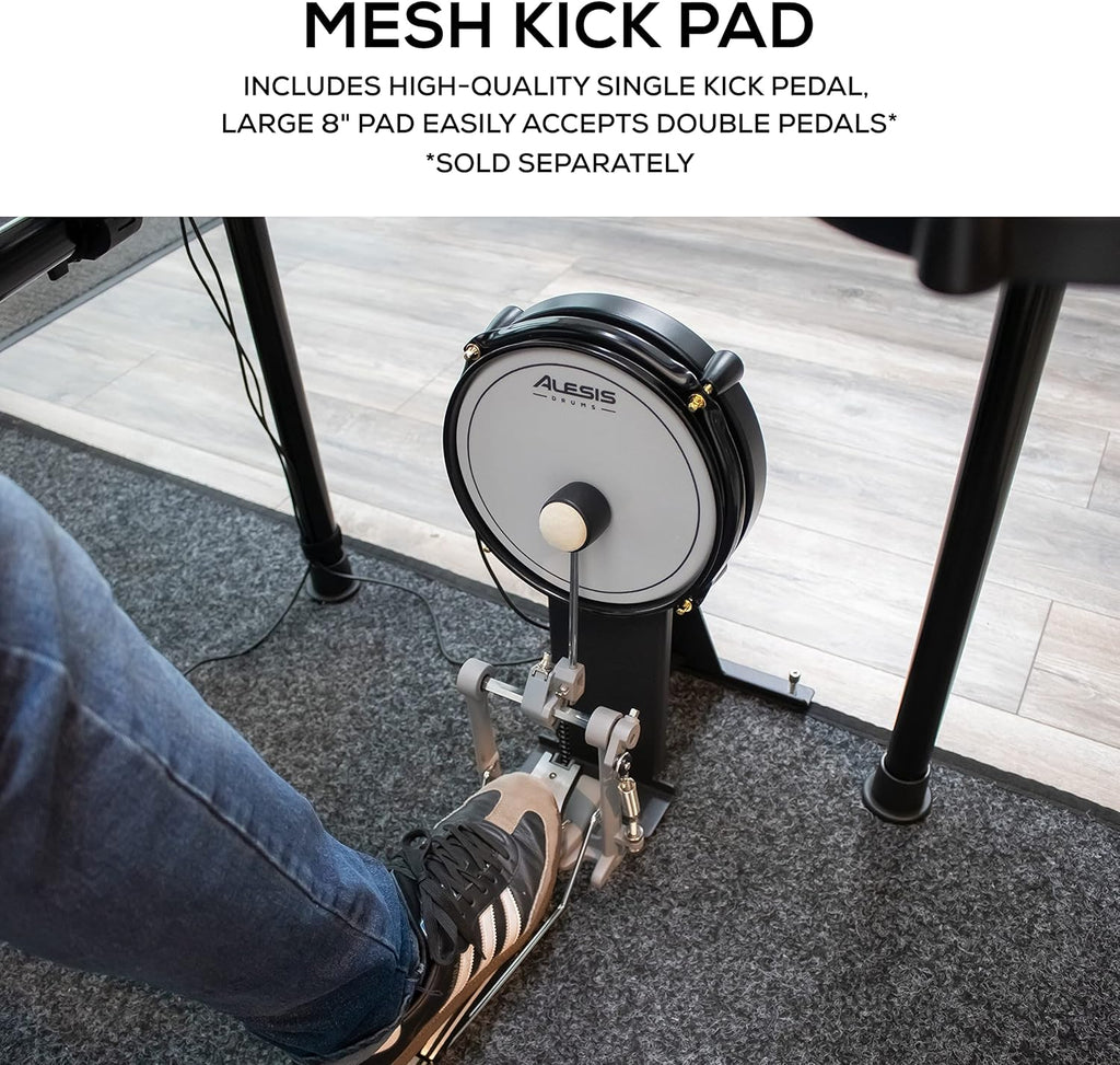 Alesis Drums Command Mesh SE Kit-Electric Drum Set USB MIDI Connection 600 Drum Sound wourant