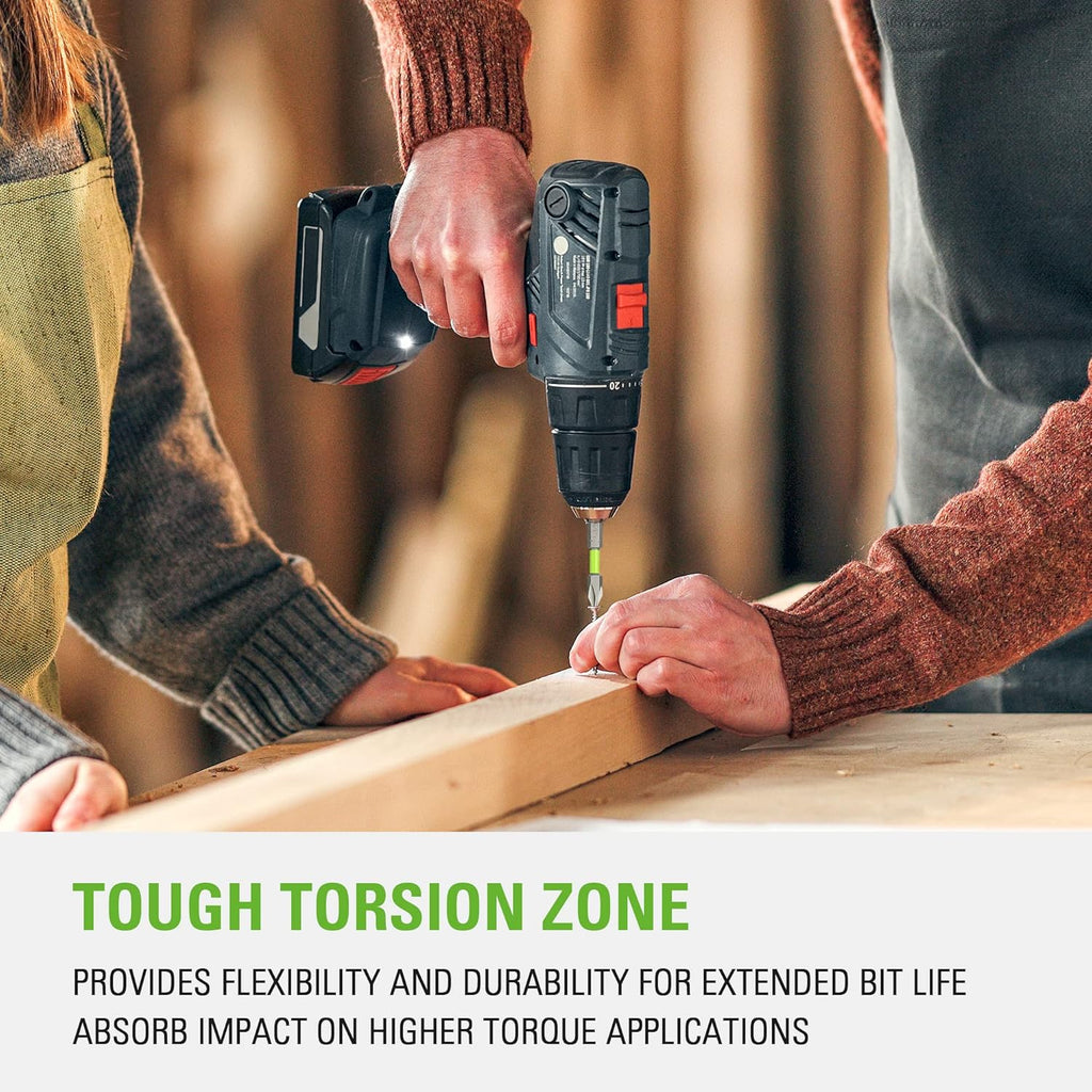 24V Brushless Cordless Drill and Impact Driver,Power Tool Combo Kit Included 1/2”Drill & 1/4”Hex Impact Driver and (2) Batteries, Fast Charger, 2 pcs Drill Bit Set & Bag wourant
