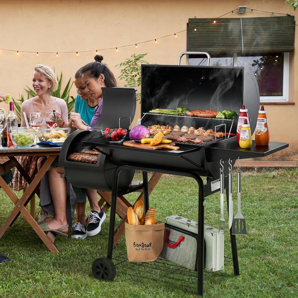 Royal Gourmet CC1830S BBQ Charcoal Grill and Offset Smoker wourant