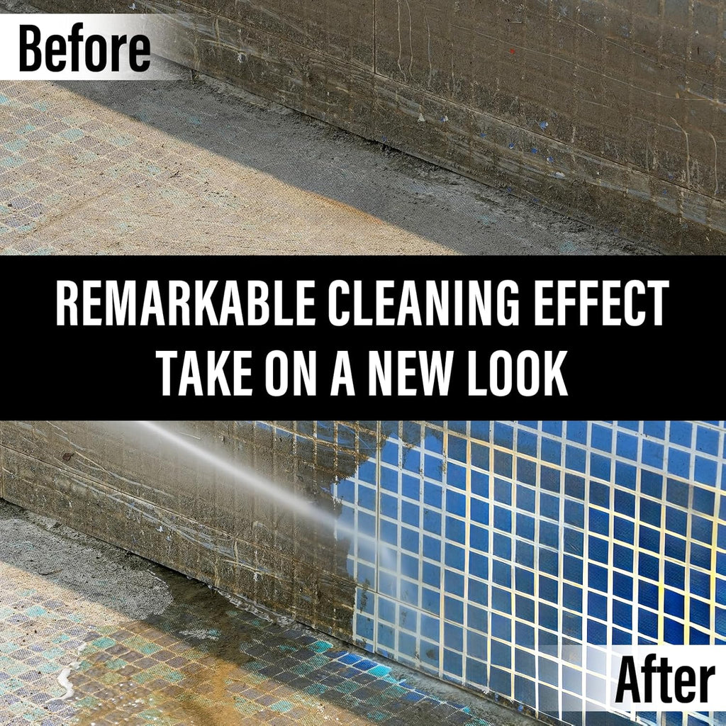 MZK electric high-pressure cleaner with 360° quick-connect nozzle and easily replaceable foam cannon wourant