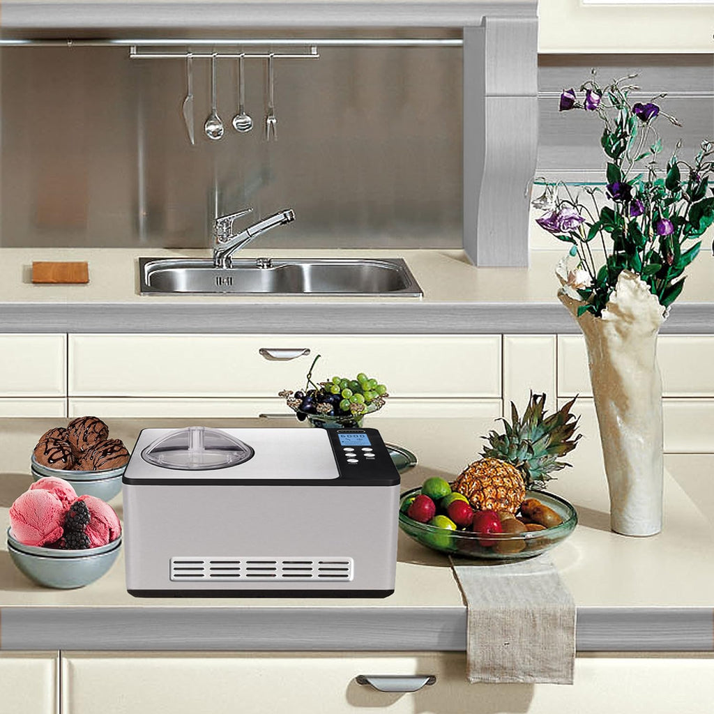 Whynter ICR-300SS 0.5-Quart Stainless Steel Rolled Ice Cream Maker With Compressor wourant