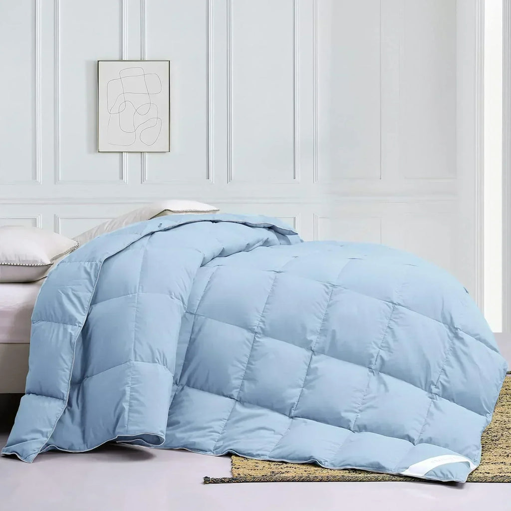 Premium Down Comforter 3D Baffle Box Design wourant