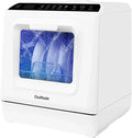 Mini countertop dishwasher Compact dishwasher Double spray arms Portable countertop dishwasher wourant
