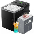 Silonn Countertop Ice Maker Expanding Ice Basket 9 Cubes Ice Basket Self-Cleaning Ice Maker wourant