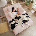 50-inch indoor recliner oversized corduroy upholstered boneless sofa bed deep sleeper sofa wourant