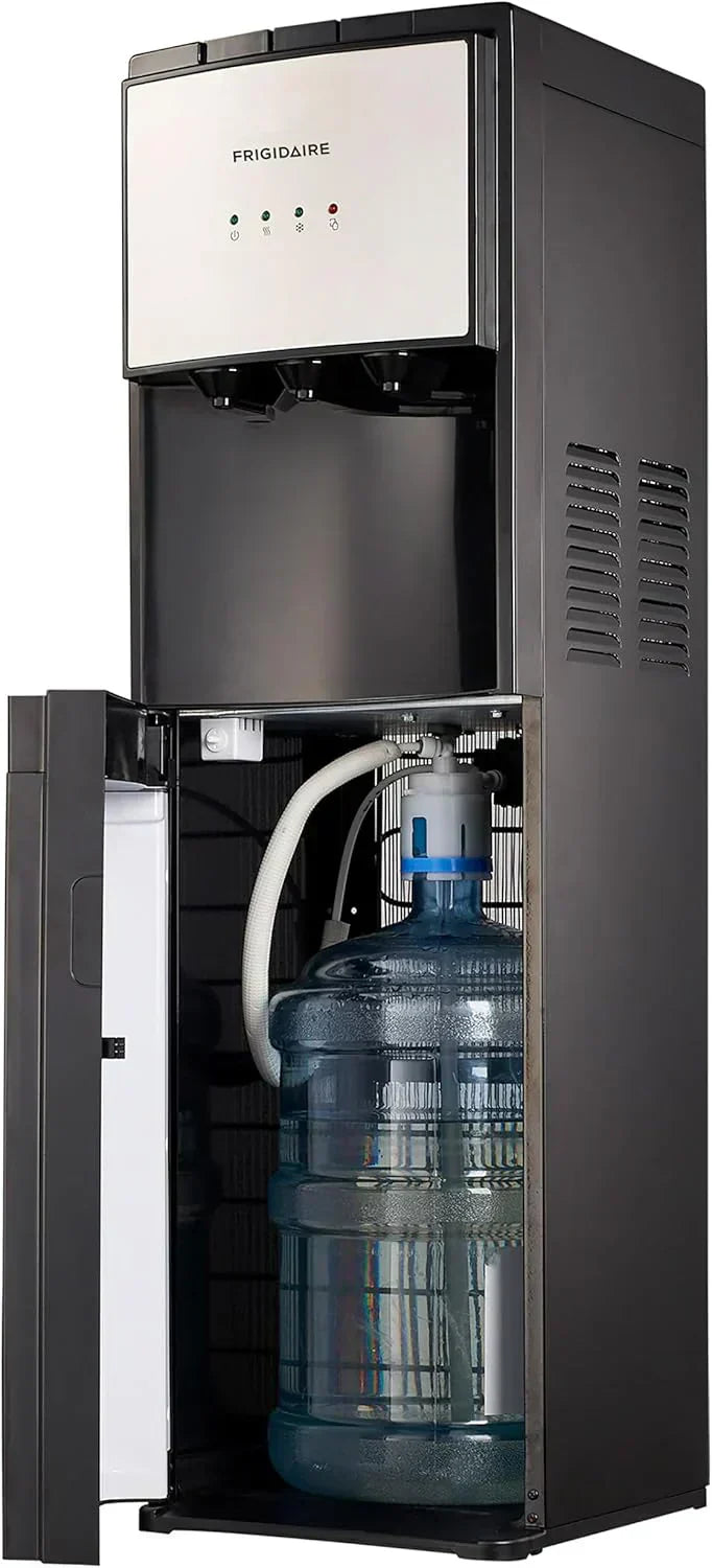 Frigidaire EFWC498 Top Loading Cooler Dispenser Hot & Cold Water Child Safety Lock Innovative Slim wourant