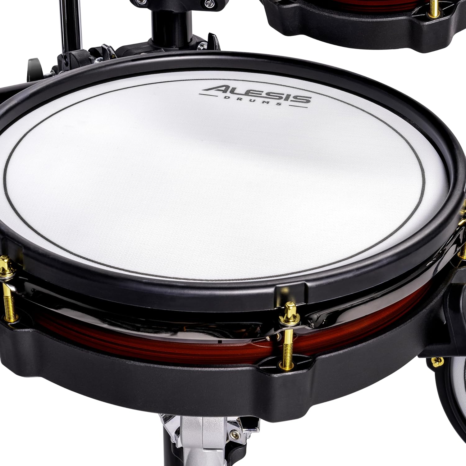 Alison Strata Prime Electronic Drum Set with Touch Screen Dual Area Grid Head wourant
