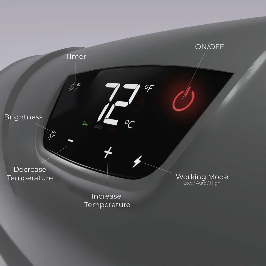 HS-1500-PHX-WIFI Infrared Heater Wifi Wall Mounted wourant