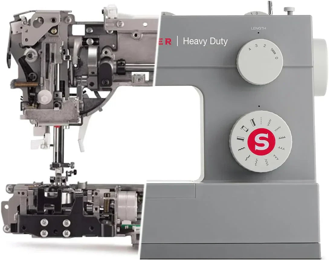 Heavy-Duty 4423 High-Speed Sewing Machine Includes Accessory Kit 97 Stitches One-Step Buttonhole wourant