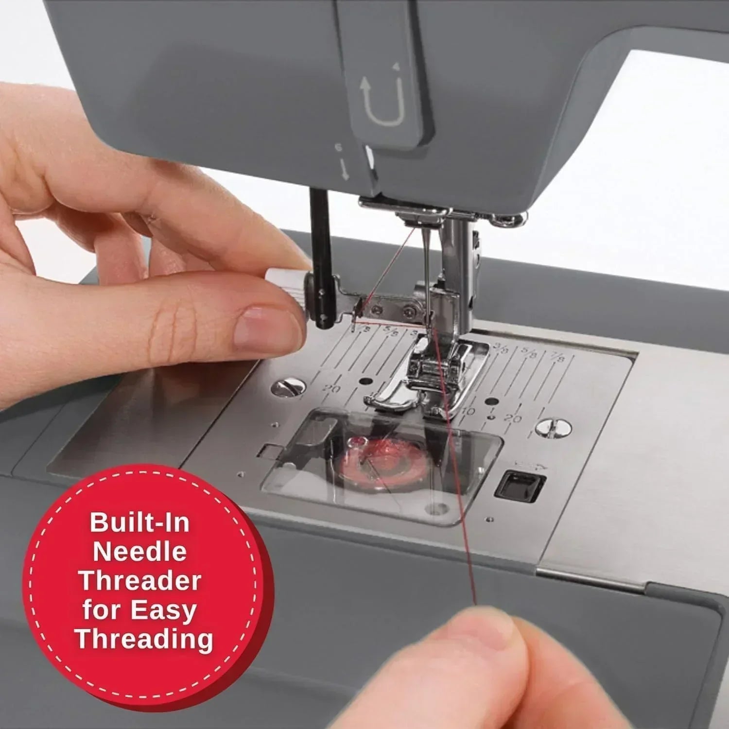 SINGER Heavy Duty 4452 High Speed Sewing Machine Accessory Kit Strong Motor 110 Stitch Applications wourant