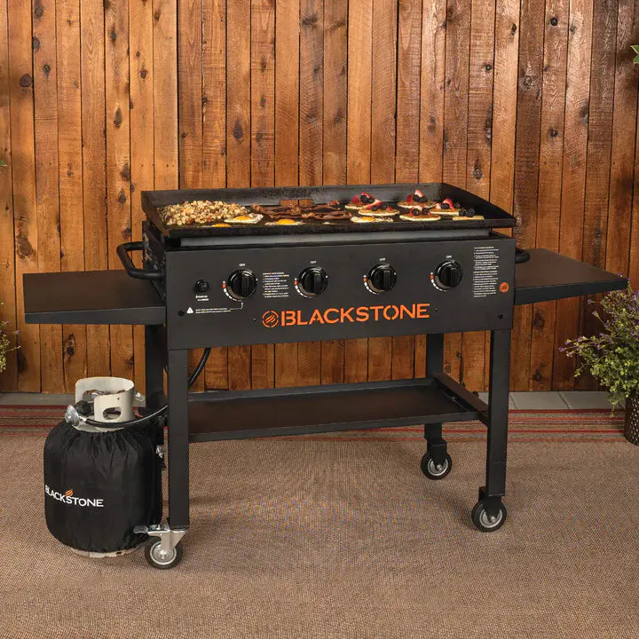 Blackstone 4-Burner 36" Griddle Cooking Station with Side Shelves wourant