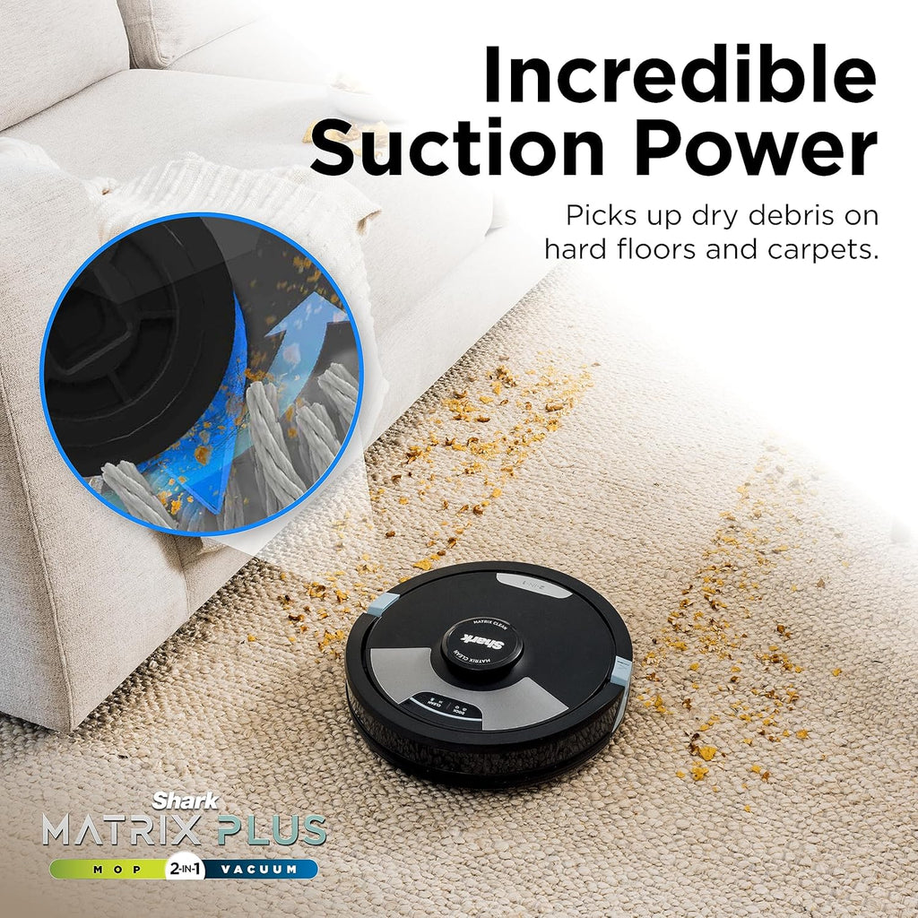 AI Robot Vacuum with XL HEPA Self-Empty Base, Bagless, 60-Day Capacity, LIDAR Navigation, Perfect for Pet Hair, Compatible with Alexa, Wi-Fi Connected, Carpet & Hard Floor, Black wourant