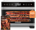 COSORI Food Dehydrator Bigger Than 7 Trays With Large 6.5" Drying Space 600W Power wourant
