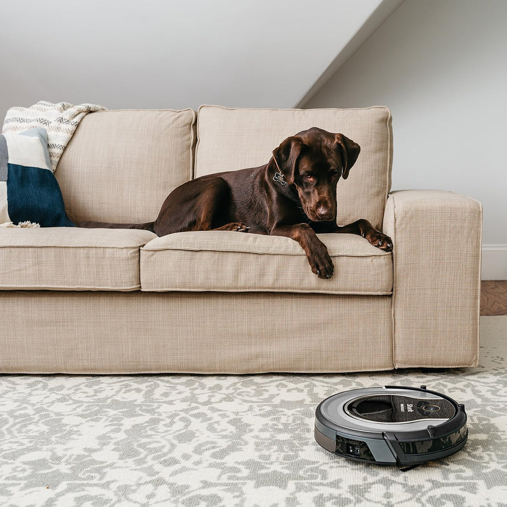 AI Robot Vacuum with XL HEPA Self-Empty Base, Bagless, 60-Day Capacity, LIDAR Navigation, Perfect for Pet Hair, Compatible with Alexa, Wi-Fi Connected, Carpet & Hard Floor, Black wourant