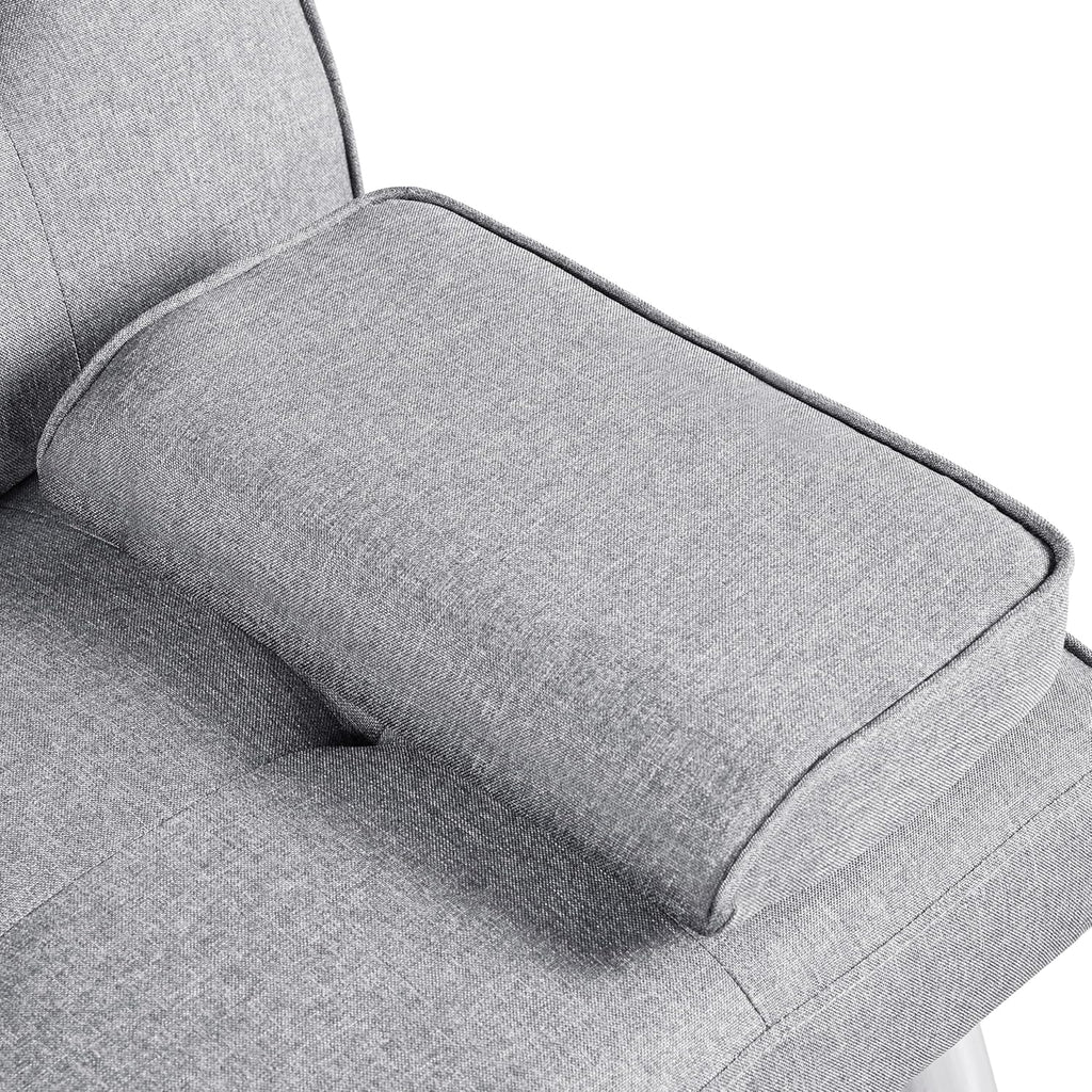 Convertible Sofa Bed Modern Imitation Leather Home Recliner Flip Double Sofa Folding Sofa Bed Guest Bed wourant