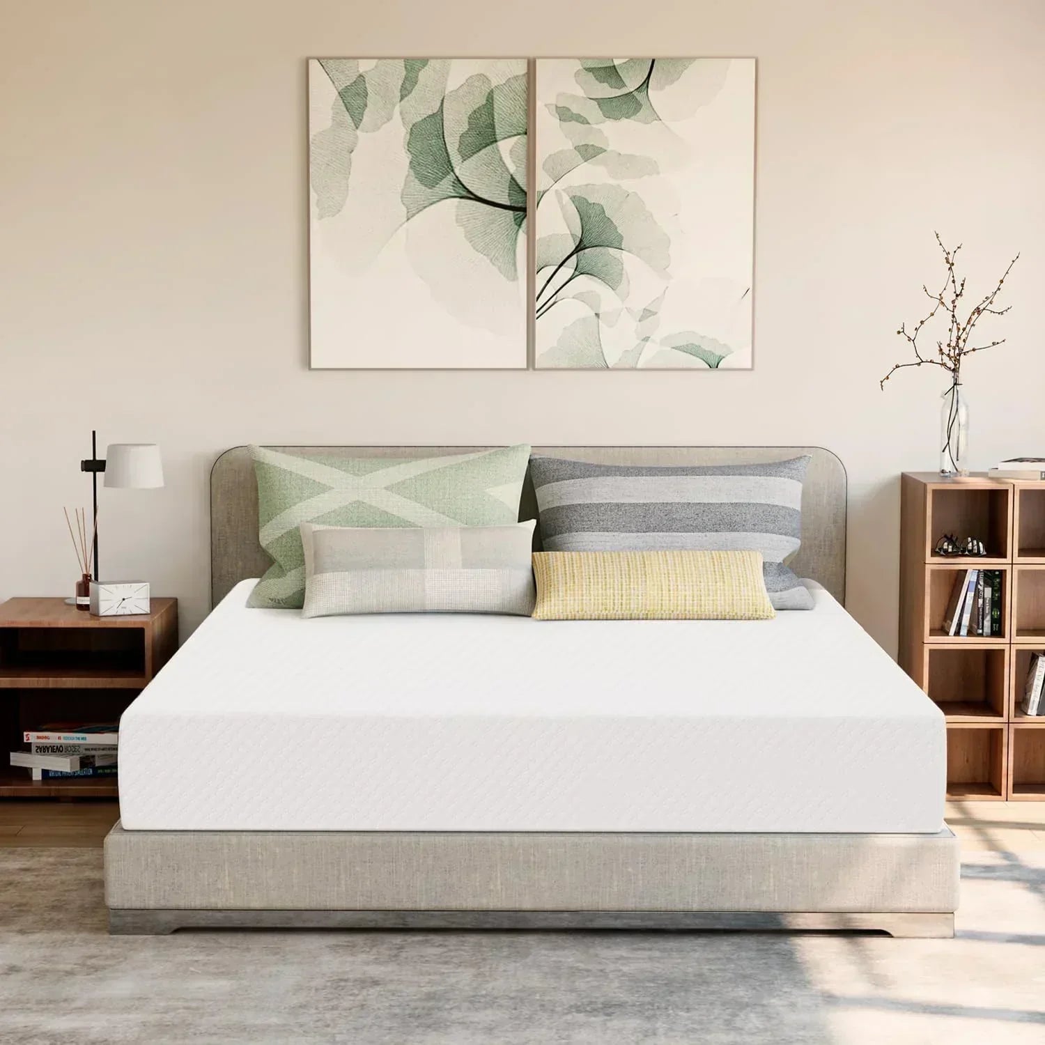 GAESTE 8-inch Fully Cooling Gel Memory Foam Mattress Mattress-in-a-Box wourant
