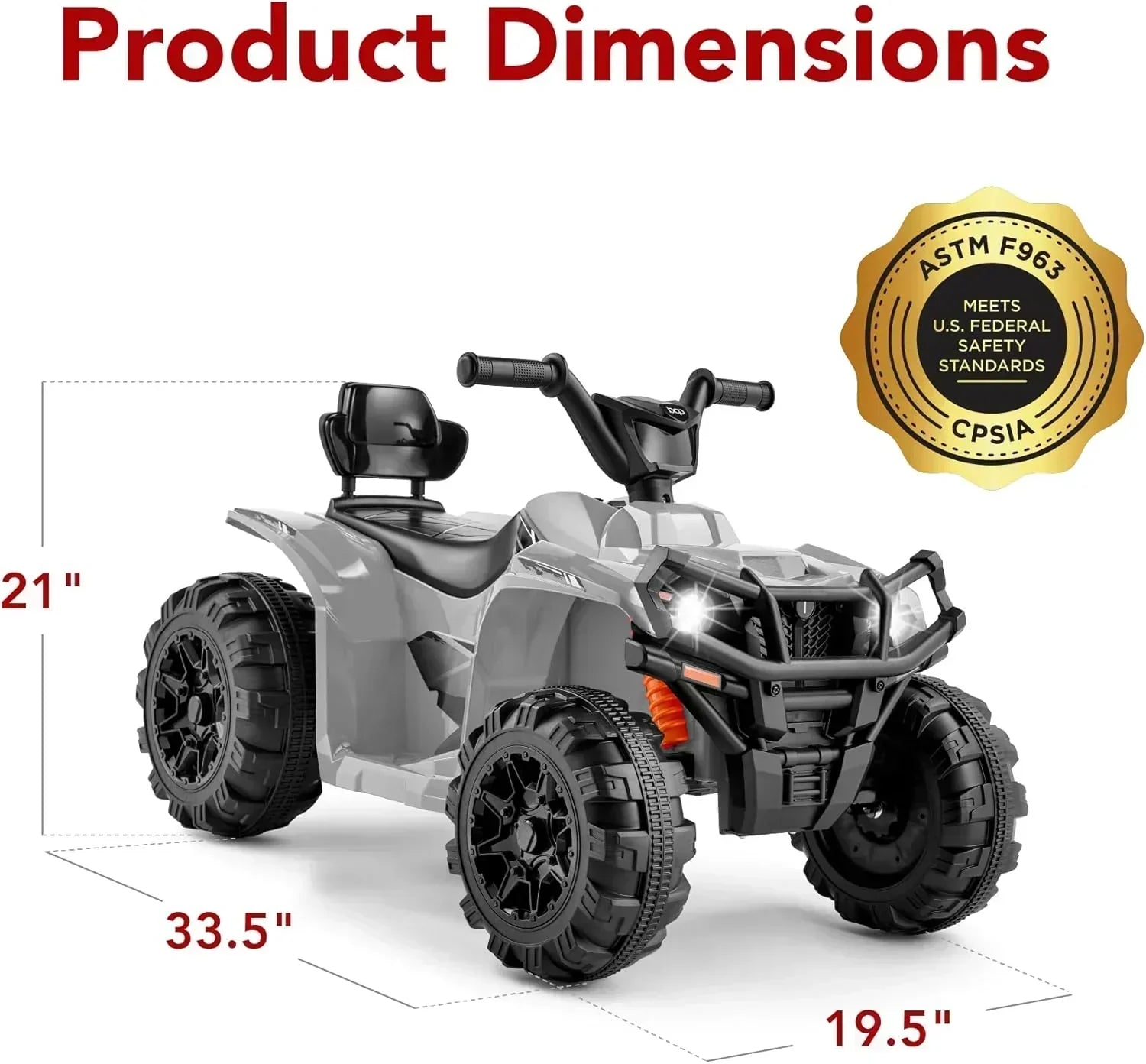 Best Choice Products 12V Kids Ride-On Electric ATV 4-Wheeler Quad Car Toy Bluetooth Audio wourant