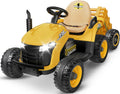 24V Ride On Tractor Tiltable Detachable Trailer 2x65W Motors EVA Tires Remote Control wourant