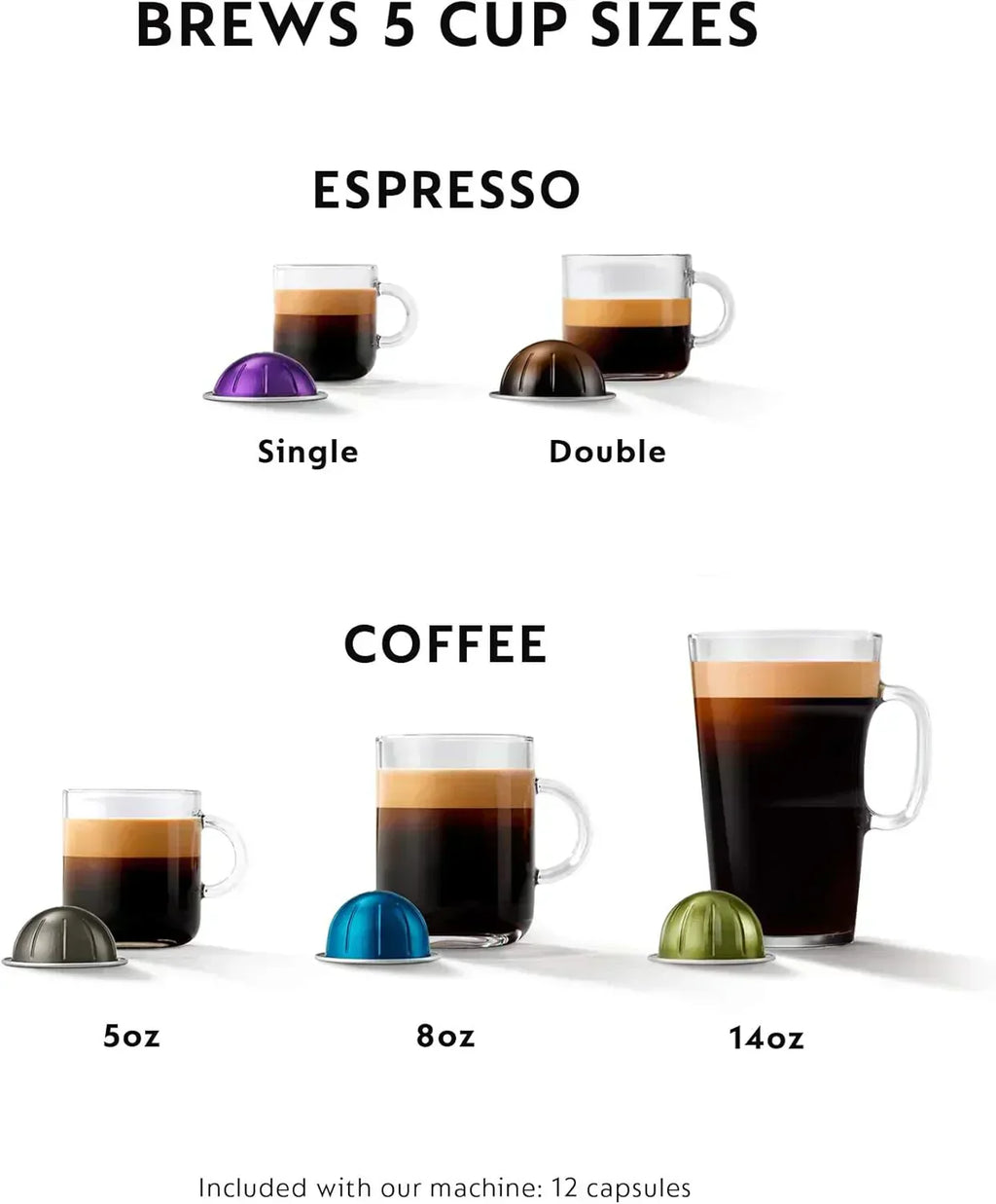 Nespresso Vertuo Plus Coffee and Espresso Maker by De'Longhi wourant