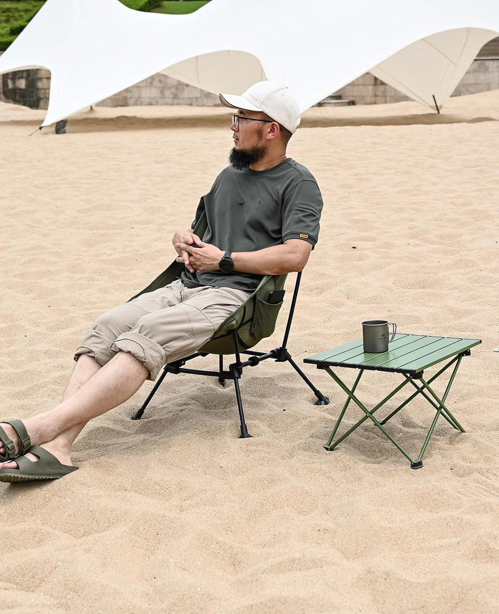 Ultralight Compact Camping Folding Beach Chair wourant