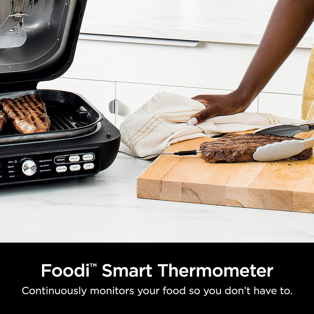 Ninja Foodi Smart XL 6-in-1 Indoor Grill with Air Fry Bake Roast Broil and Dehydrate wourant