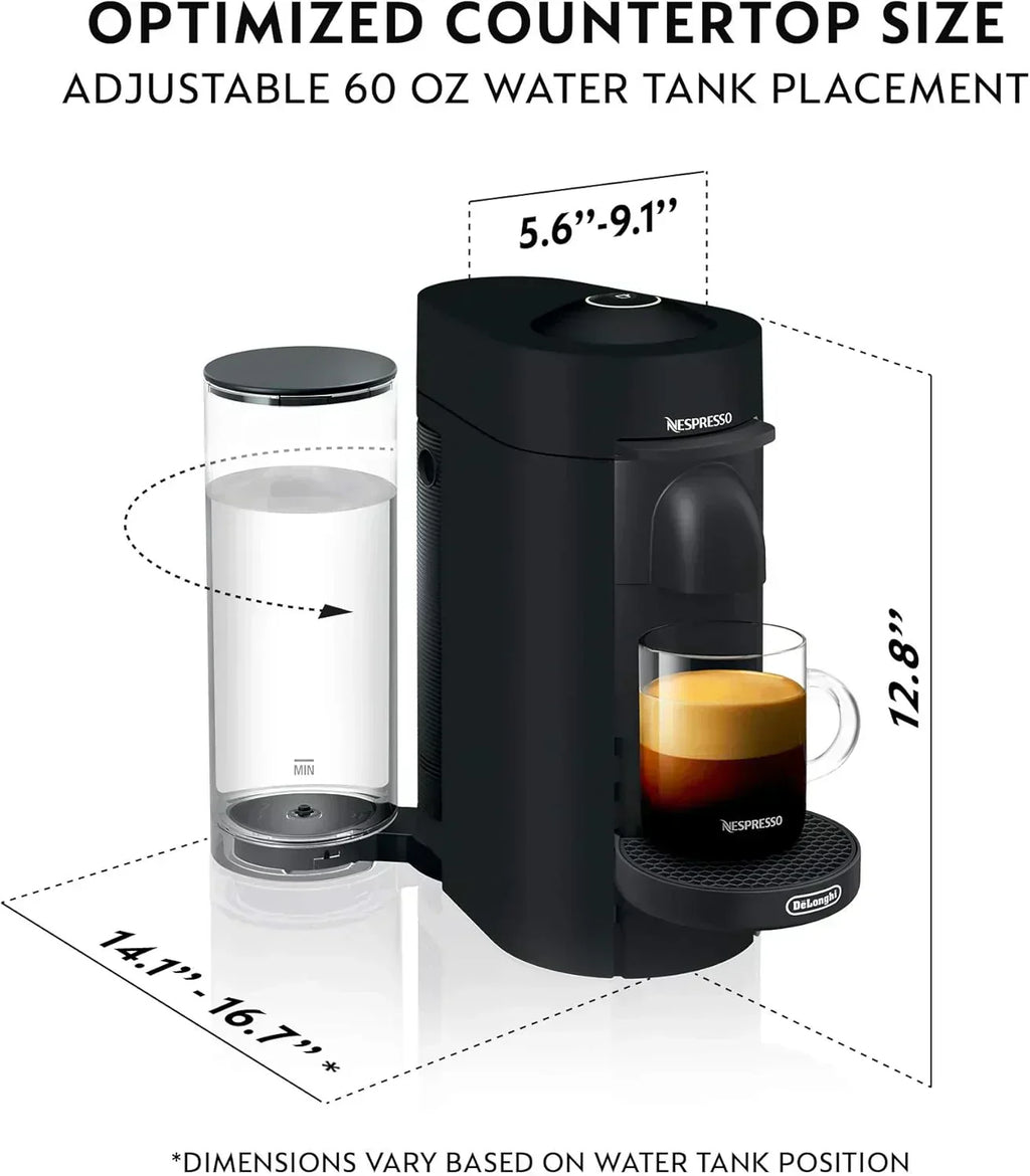 Nespresso Vertuo Plus Coffee and Espresso Maker by De'Longhi wourant