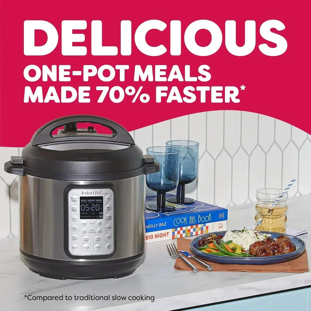 9-in-1 Multicooker Pressure Cooker Slow Cook Rice Maker Steamer Sauté Yogurt Warmer Sterilizer wourant