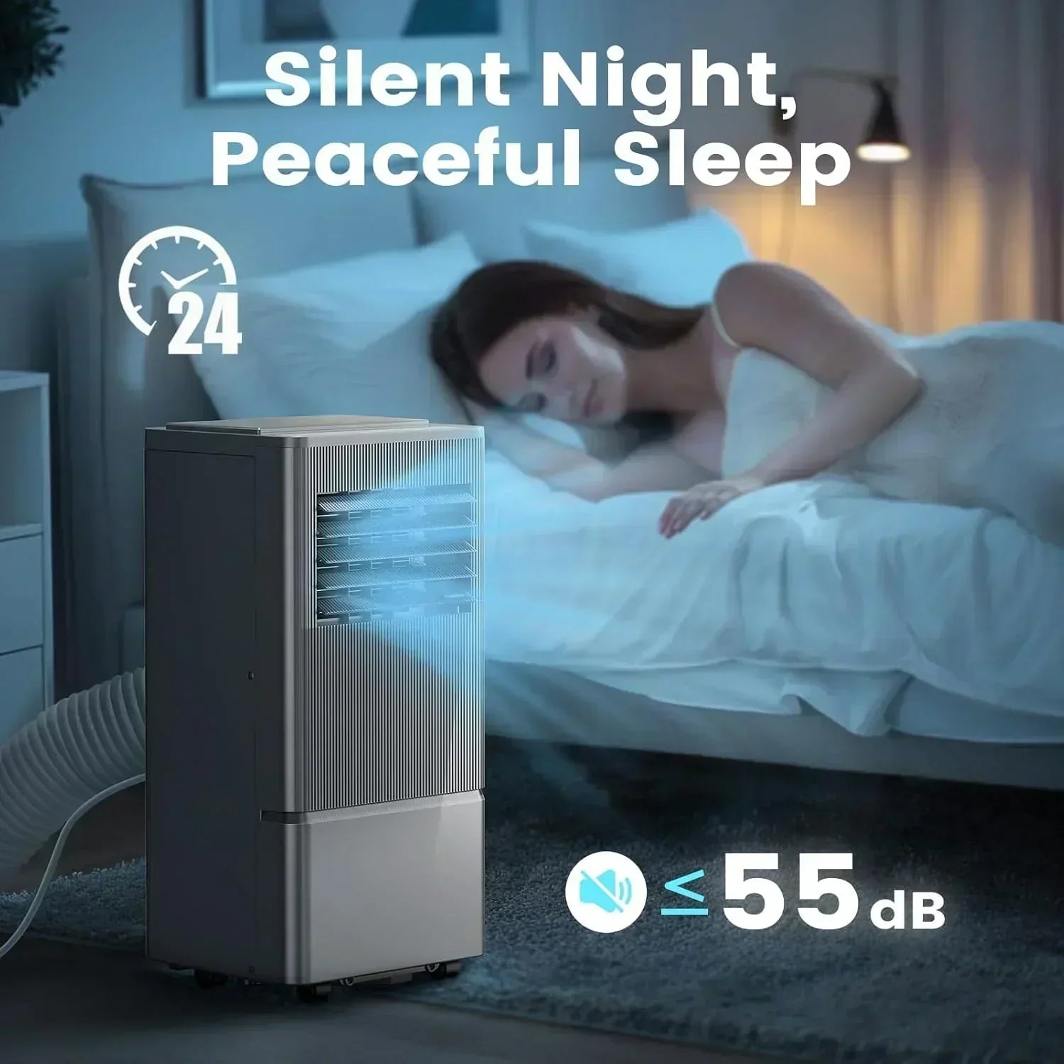 Air Choice Portable Air Conditioner 10000 BTU Air Conditioner Portable for Room Up to 450 Sq.Ft wourant