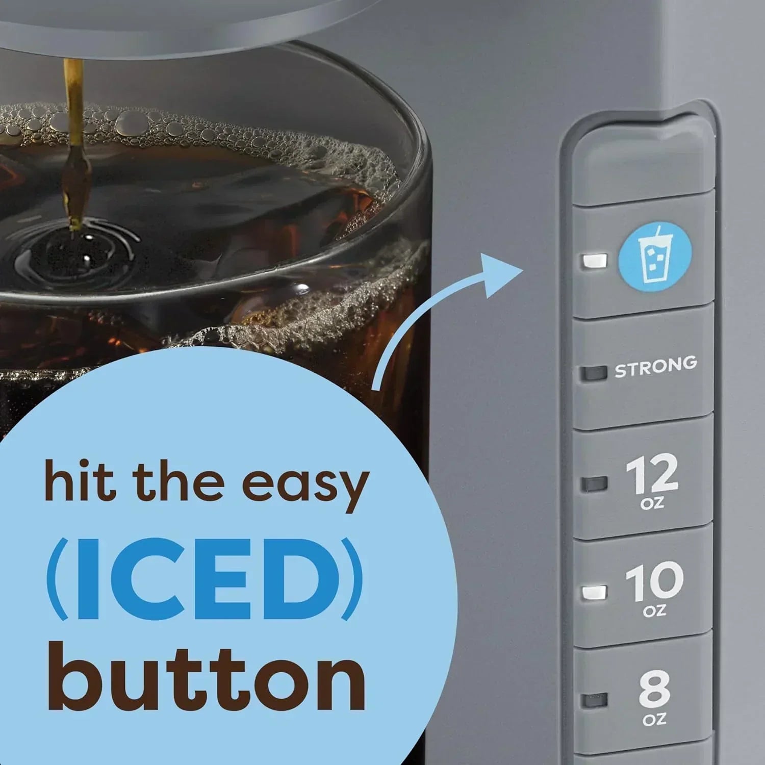 K-Iced Coffee Maker Single Serve K-Cup Pod wourant