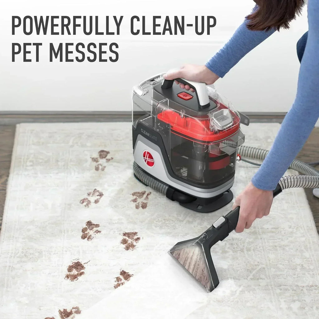 Hoover CleanSlate Plus Portable Carpet Upholstery Spot Cleaner with Powerful Suction wourant