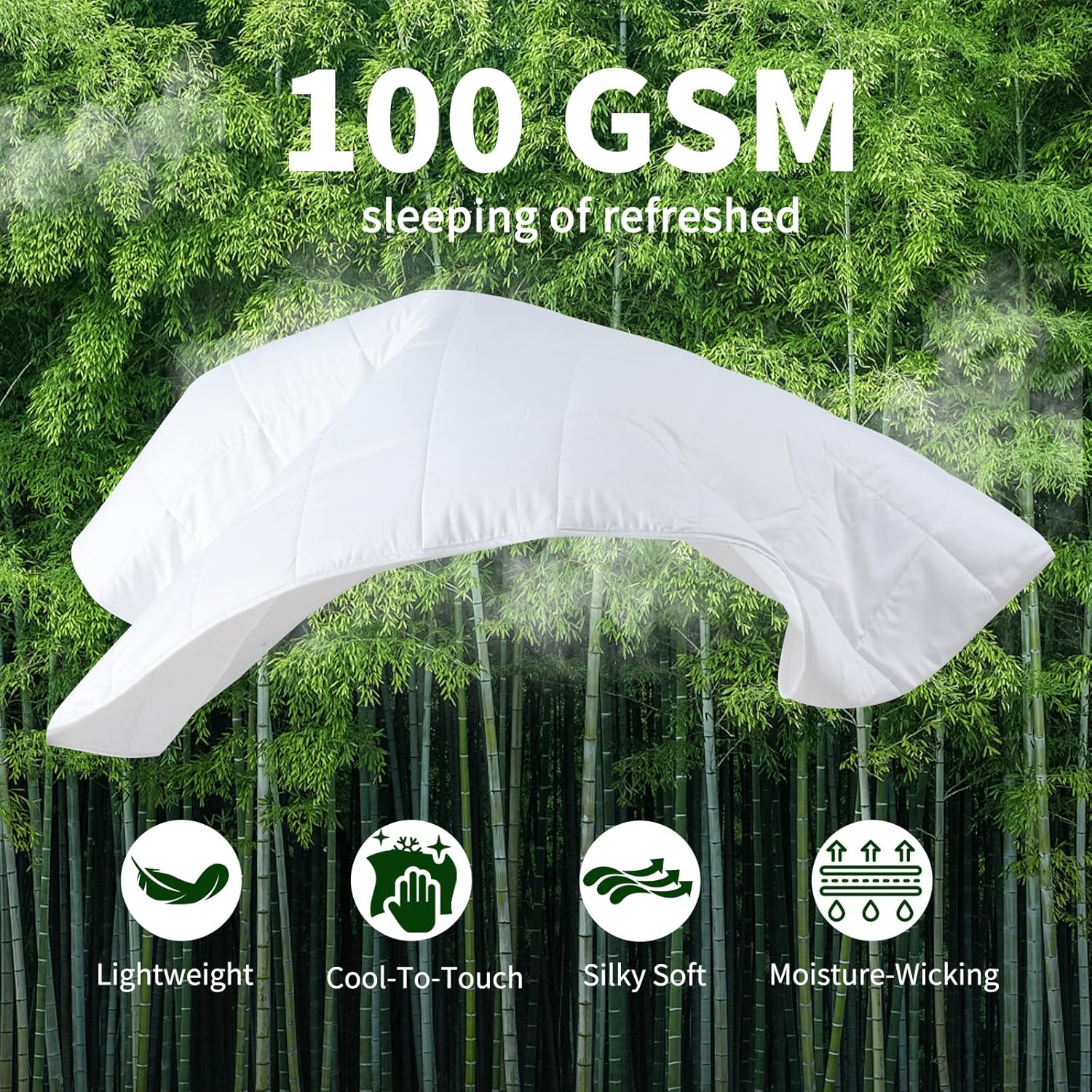 Breathable Thin Comforter Duvet Insert wourant