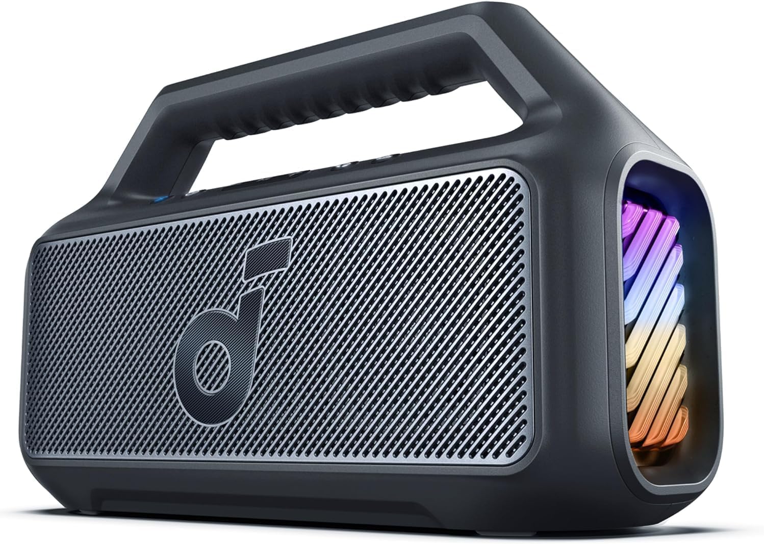 Outdoor Speaker 80W Subwoofer BassUp 2.0 24H Playtime IPX7 Waterproof Floatable RGB Lights wourant