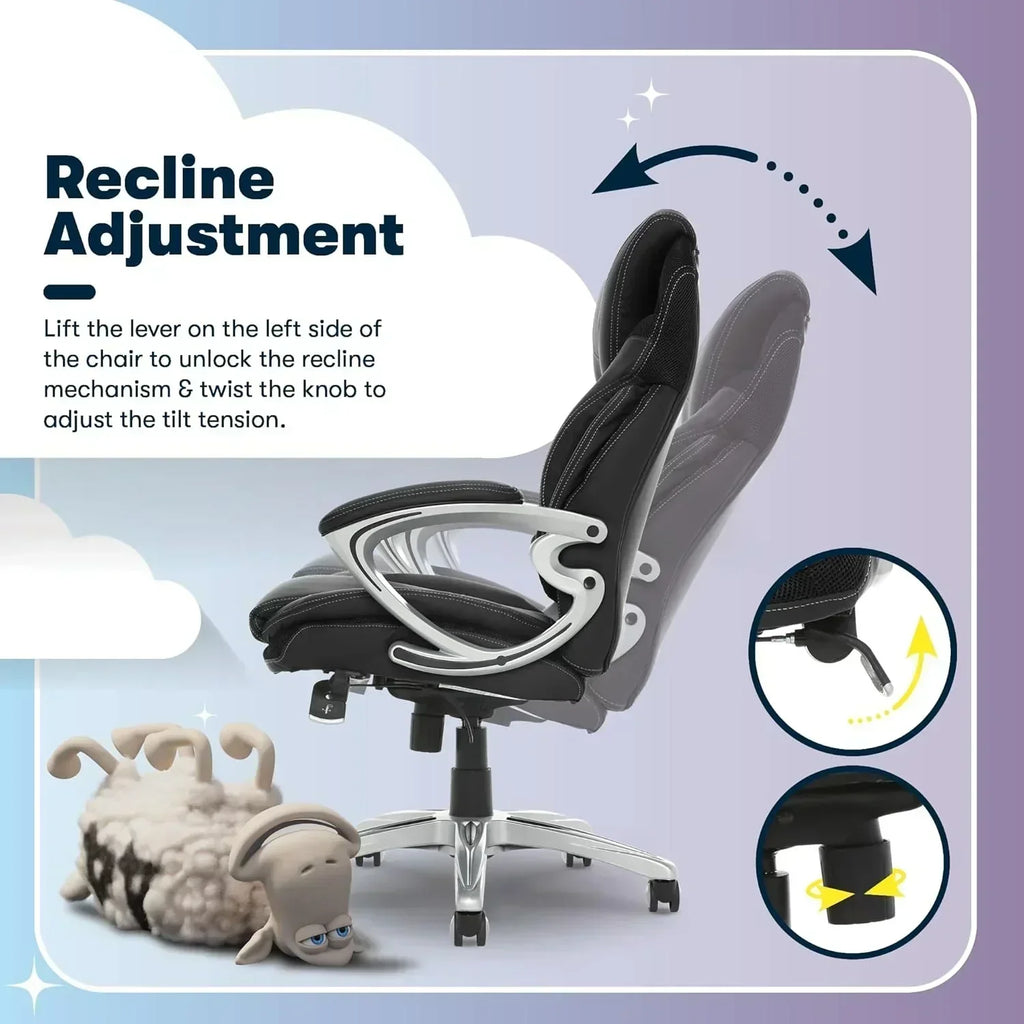 Executive office chair ergonomic computer desk and chair wourant