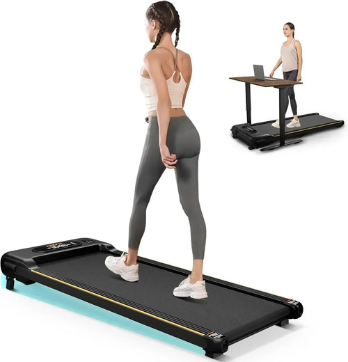 2.5 HP Portable Treadmill with Inclined Walking Pad Panel and Remote 4-in-1 Walking Treadmill wourant