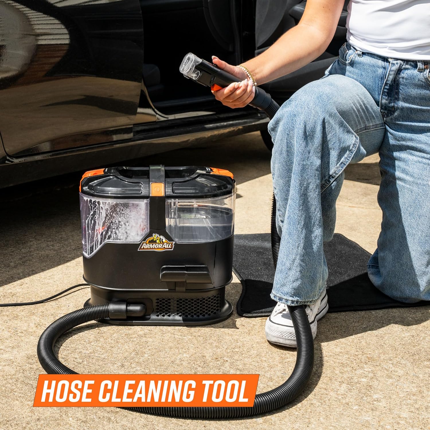 Armor All SCA702 901 Portable Spot Cleaner for Car Cleaning Carpet Upholstery Stains wourant