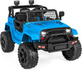 Best Choice Products 12V Kids Ride-On Truck Car with Spring Suspension and LED Lights wourant