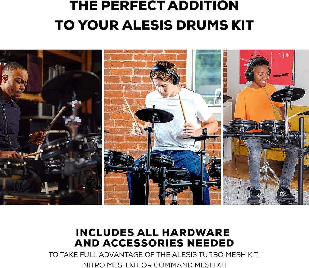 Alesis Turbo Mesh Kit - Electric Drum Set with Over 100 Sounds Mesh Drum Pad wourant