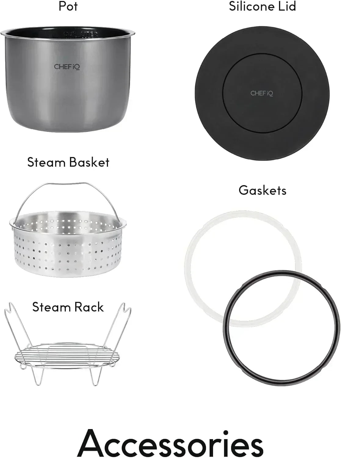 CHEF iQ Smart Pressure Cooker with WiFi and Built-in Scale 10-in-1 Multi-Cooker Rice Cooker wourant