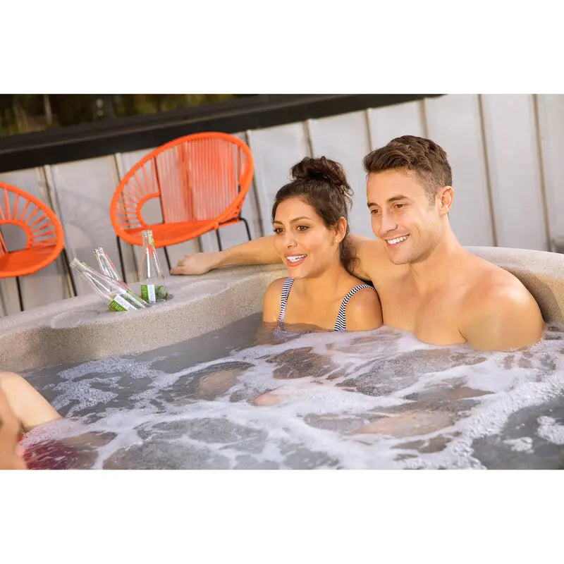 Lifesmart Spas 4 Person 13 Jet Oval Plug And Play Hot Tub wourant