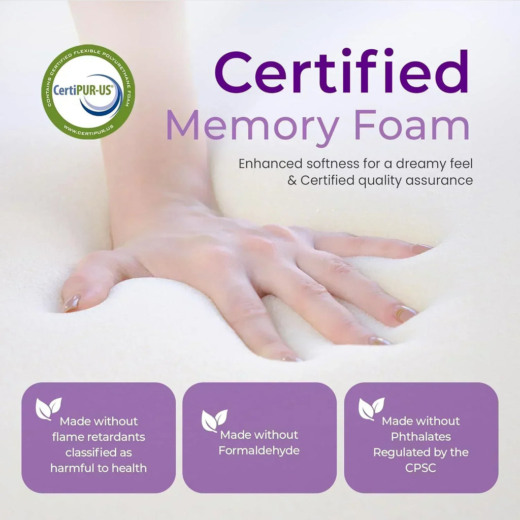 GAESTE 8-inch Fully Cooling Gel Memory Foam Mattress Mattress-in-a-Box wourant