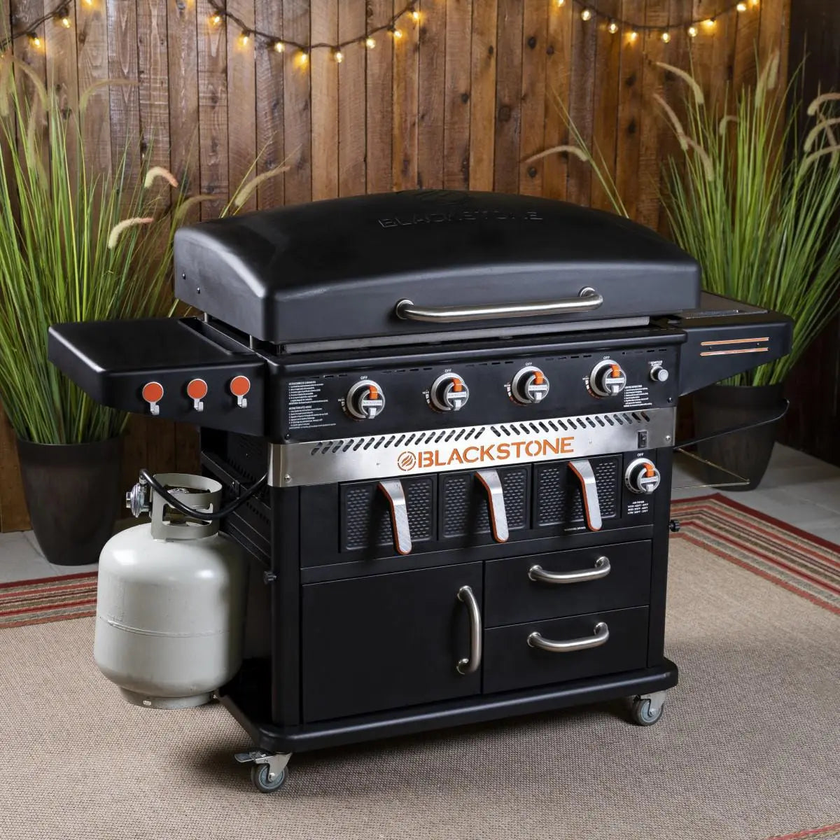 Blackstone 4 Burner and Air Fryer Combo - 36" wourant