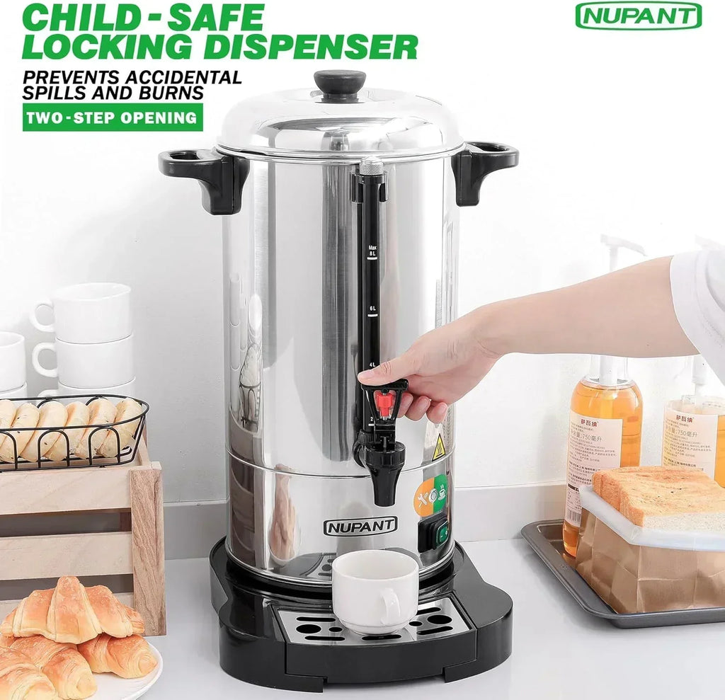 Commercial coffee maker 15 liters 304 stainless steel wourant