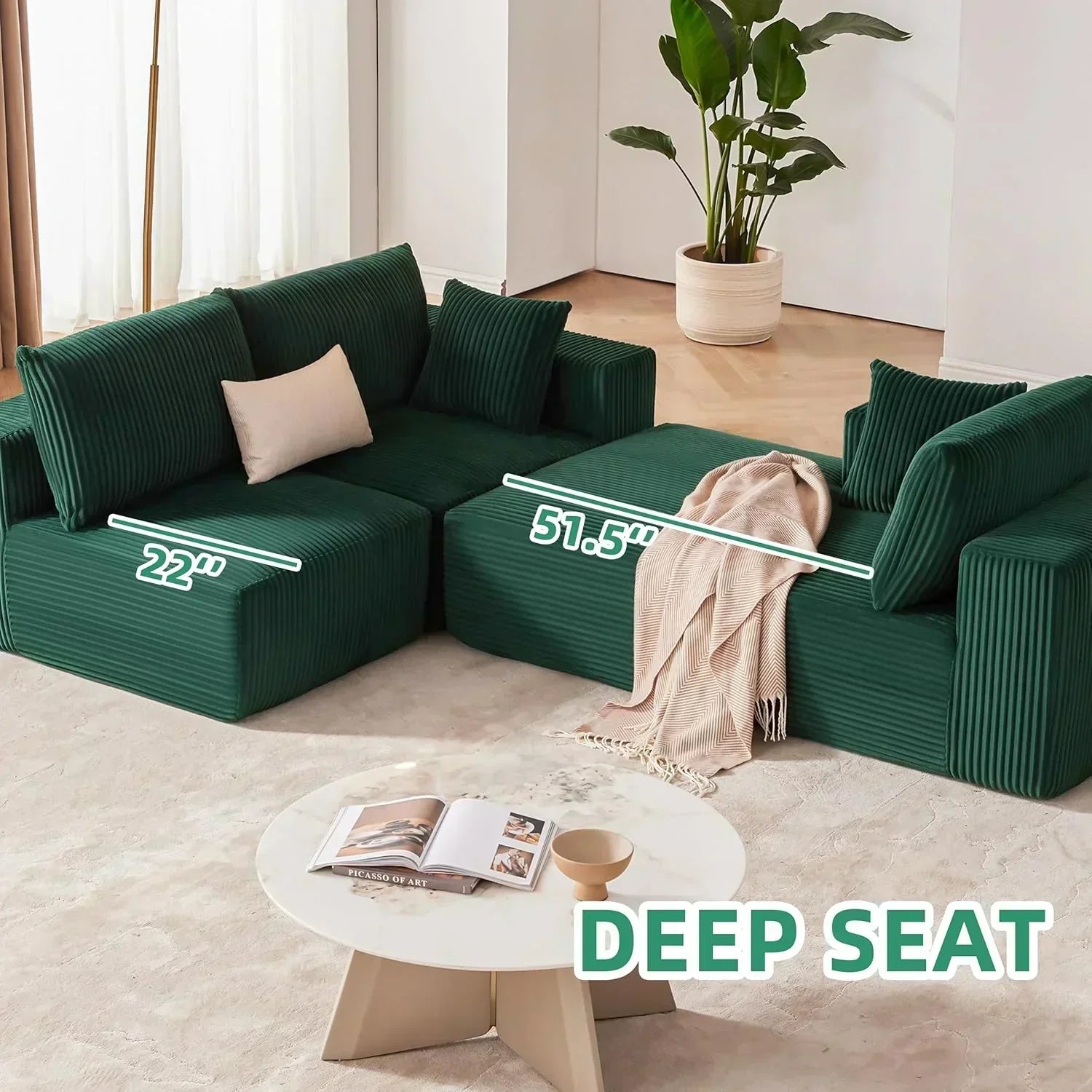 108 inch sectional sofa cloud sectional sofa with deep seat modern sectional L shaped sofa wourant